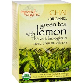 Organic Lemon Green Chai Tea by Imperial Organic - 18 tea bags