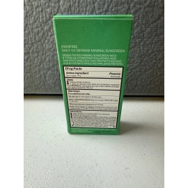 Innisfree Daily UV Defense Mineral Sunscreen SPF 45 Broad Spectrum 1.69 fl oz