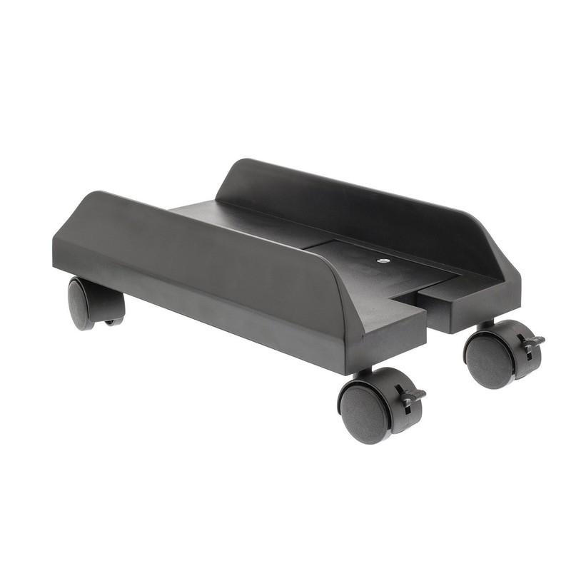 Eurosell - Premium Tower Trolley Computer PC Desktop Stand with