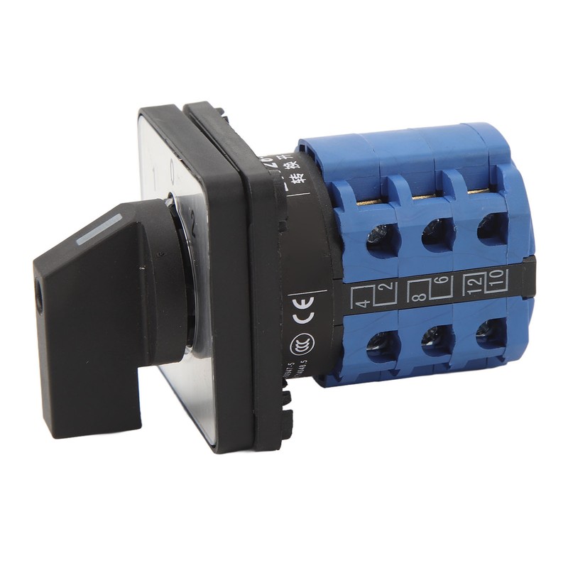 Universal Changeover Selector Switch 3 Position Dual Power Transfer Switch