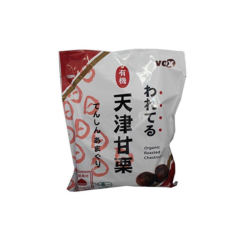 Wareteru Organic Sweet Chestnuts 6.3 oz (180 g) x 4