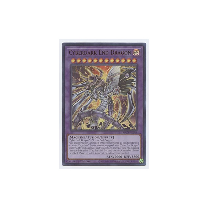 Cyberdark End Dragon - SDCS-EN044 - Ultra Rare - 1st