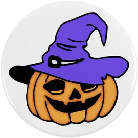Azeeda 2 x 38mm Ghost Pumpkin Pin Button Badge (BB00054452)