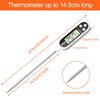 Firschoie Digital Kitchen Thermometer Digital Thermometer for Food with Long