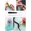 YFFSFDC Micro Knitting Latch Hook for Crochet Knitting Needles Carpet