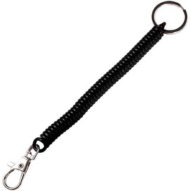 JJLFresheners Elastic Ropes Retractable Coil Springs Keychain, Anti-lost Key Chain Holder Clasp for Keys Wallet Cellphone and Other Important Item
