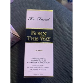 Too Faced Born This Way Foundation, 1 fl oz/ 30ml- Caramel Oil Free NEW IN BOX