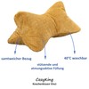 CozyKing Leseknochen Vinci Gold Neck Pillow Bone Pillow Neck Roll
