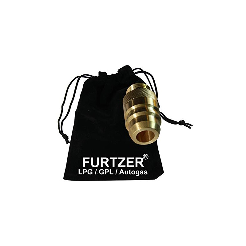 Furtzer LPG GPL Car Gas Tank Adapter M22 EURONOZZLE Short
