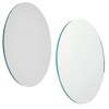 Juvale 4-Inch Round Glass Mirrors for Crafts - 4-Inch, 50-Pack,