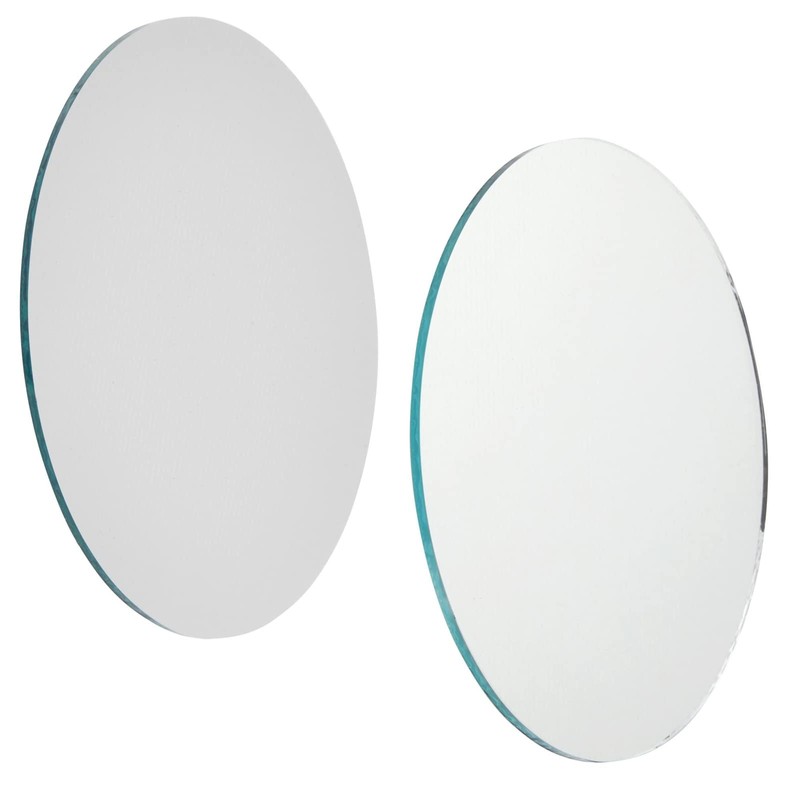 Juvale 4-Inch Round Glass Mirrors for Crafts - 4-Inch, 50-Pack,