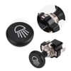 Qiilu Car Push Light Switch, 12 V Car Headlight Pressure