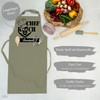 Geschenk mit Namen personalisiert by Shirtracer - Apron - Chefchef
