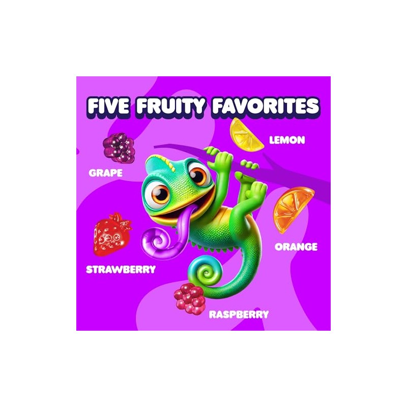 Yummy Tummies Low Sugar Fruit Snacks, 3g Sugar Per Pouch,