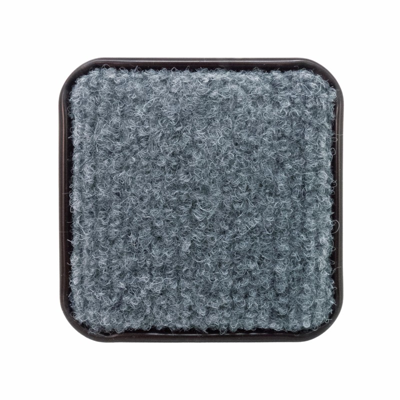 softtouch 1 3/4" Square Carpeted Bottom Furniture Caster Cups, Protect
