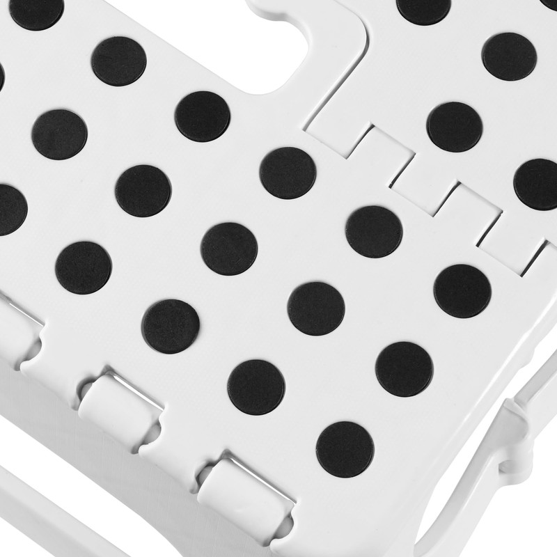 Casafield 16" Folding Step Stool with Handle (Set of 2),