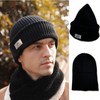Men's Upgraded Windproof Thermal Balaclava Full Face Mask LF1102 Free Size/Black 30ea