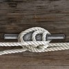 SUL Cleat Hook 100mm Heavy Duty Galvanised Rope Cord Cleat