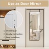 Hasipu Door Mirror Full Length, 47"x 16" Full Body Over