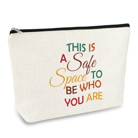Inspirational Gifts for Daughter Sister Makeup Bag Positive Affirmation Cosmetic Bags Motivational Gifts for Women Encouragement Cheer Up Gift for Teacher Nurses Coworker Travel Toiletry Pouch