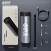 Portable Lightweight Bike Tire Pump – Foot Pump for Road