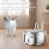JUHANI Fuente de Agua para Gato, 3.2L Bebedero para Gato