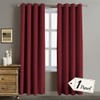 Rose Home Fashion - Cortinas Opacas para Puerta corredera, oscurecimiento