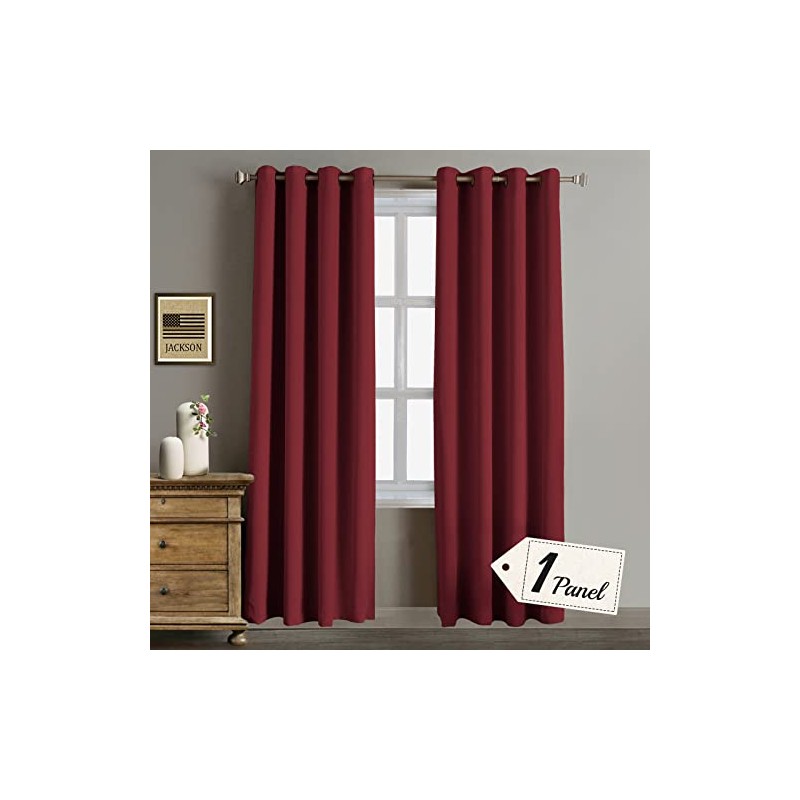 Rose Home Fashion - Cortinas Opacas para Puerta corredera, oscurecimiento