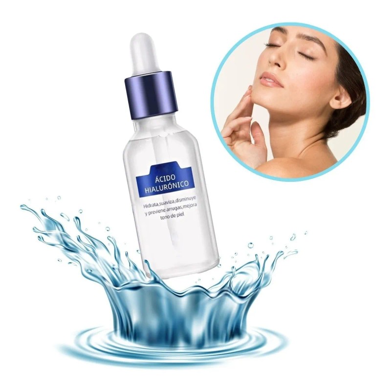 3 Serum Acido Hialuronico Vitamina C Arroz Rutina Skin Care