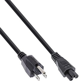 InLine® Laptop Power Cable US/3-Pin Socket 2 m