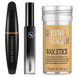 SPRINGSUGAR Hair Wax Stick for Flyaways Edge Control Slick Stick - Hair Styling Products Includes Wax Stick for Hair, Hair Finishing Stick, Hair Gel Stick for Fly Away for Women