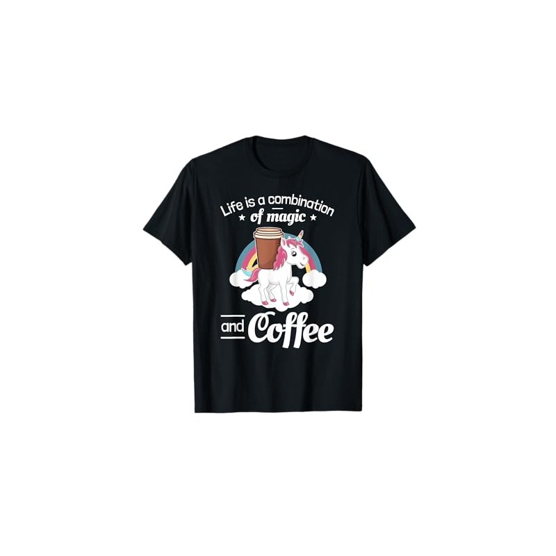 Coffee Unicorn Magic T-Shirt