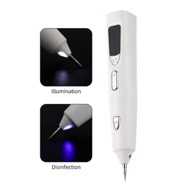 Household Mole Removal Pen 9 Level Adjustable LED Screen Dual