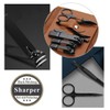 Gifts for Men/Women, Stainless Steel Manicure Set with PU leather