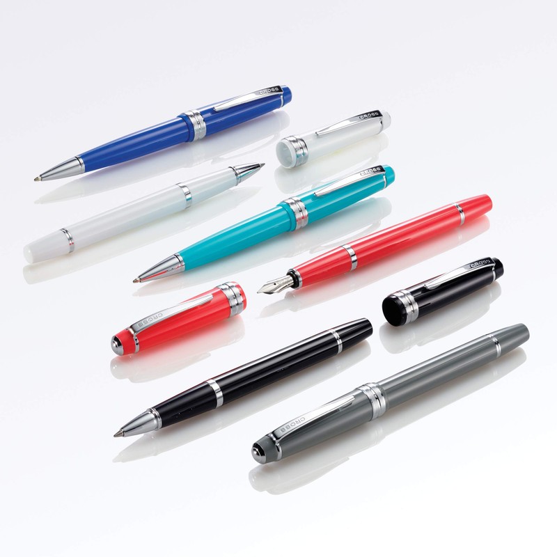 Cross Bailey Light Polished Black Resin Fountain Pen INCL. Premium