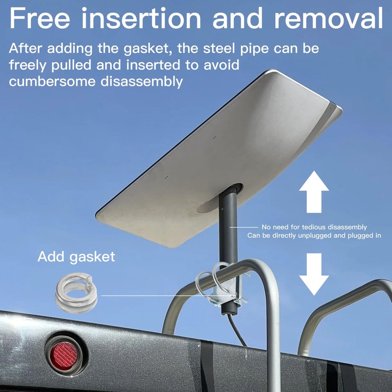 for Gen2 Starlink RV Mount,Heavy Duty Stainless Steel Mouting Kits