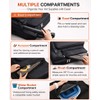 MEIJMJIA YMTECH Canvas Artist Portfolio Case Carry Backpack Edge for