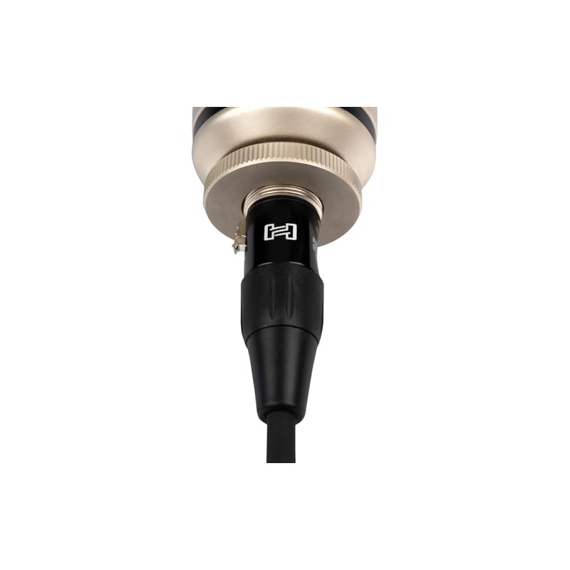 Hosa Cable de micrófono HMIC-003 REAN XLR3F a XLR3M Pro,