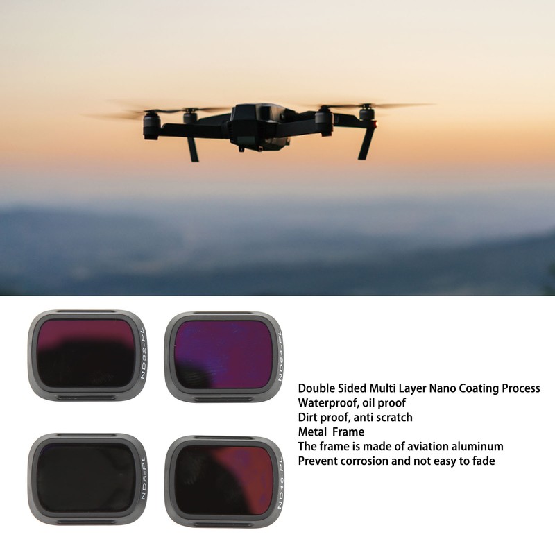 Drone Camera Filter ND8PL ND16PL ND32PL ND64PL HD Optical Glass