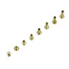 80 Set Chicago Binding Screws Brass Binding Screws Binding Screws