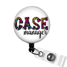 Case Manager Badge Reel, Nurse Case Management Badge Holder, Case Manager Gifts, Nurse Thank You Gift for RN Case Manager, Case Management Week Gifts