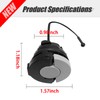 Hoypeyfiy 3 Pcs 00003500533 Gas Fuel Cap, Replacement for HT100