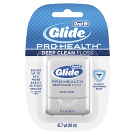 Oral-B Glide Pro-Health Deep Clean Dental Floss, Cool Mint, 40 m