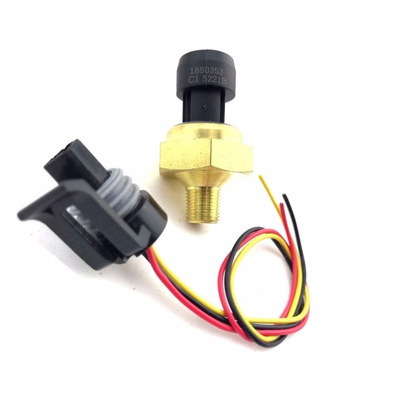 EBP EGR Exhaust Back Pressure Sensor Fits for Ford Powerstroke 7.3L 6.0L 1997-2003 Replaces 1850353C1 4C3Z-9J460-A DPFE-3 Coil Glow Plug Pigtail Included