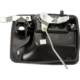 KarParts360 for Ford F-450/F-550 Super Duty 1999-2016 Door Handle | Metal Handle, Plastic Housing | Semi-Rough Finish | Key Lock Hole | Excluded Keys | with Linkage | Replacement for 7C3Z2522405-AA