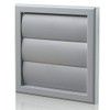 150 mm 6 inch External Ducting Gravity Wall Shutter Grille