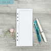 SinnWunder® Notepad with Timeline for 6 Ring Binder A5 (TimeLine)