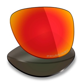 Mryok+ Polarized Replacement Lenses for Oakley Dispatch 2 OO9150 - Fire Red
