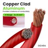 GEARit 1/0 Gauge Wire (25ft - Red Translucent) Copper Clad