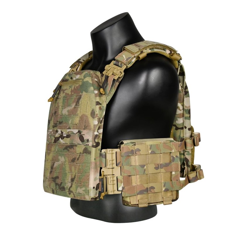 ULIONTAC Side Molle EDC Pouches for Backpack Waist Belt Attachment